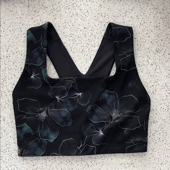 Free People Other - NWT Free People Movement Floral Black Sports Bra